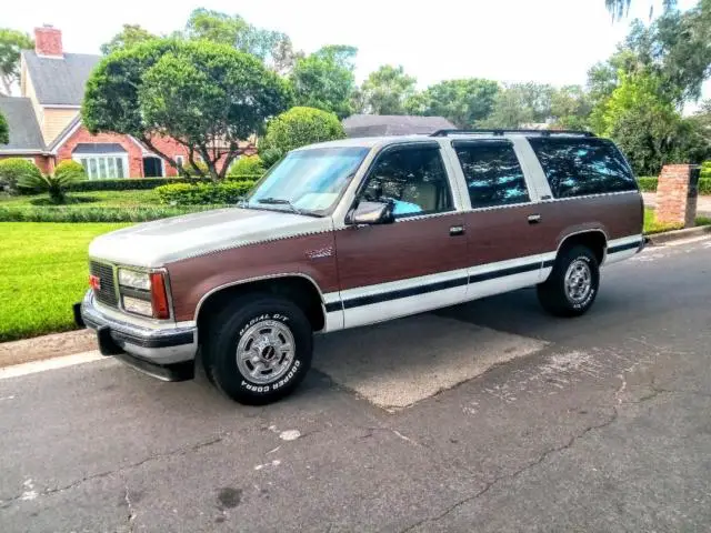 1992 gmc suburban chevy truck 95k miles no rust woodie wagon wagoneer rover
