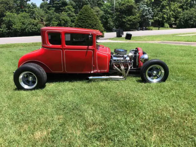 1926 ford model t coupe steel body / chopped