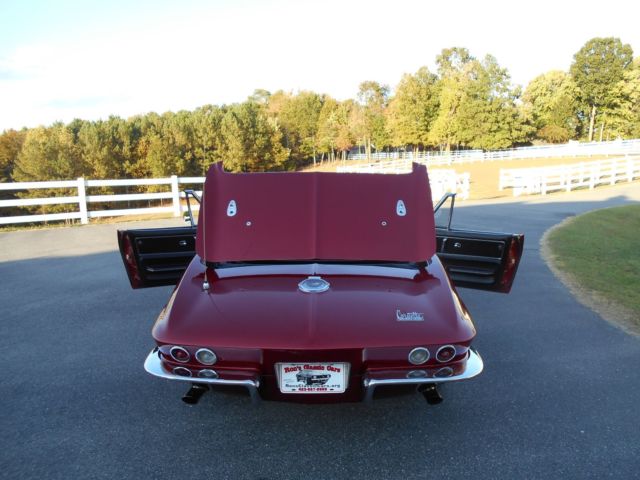 1966 corvette roadster big block with both tops