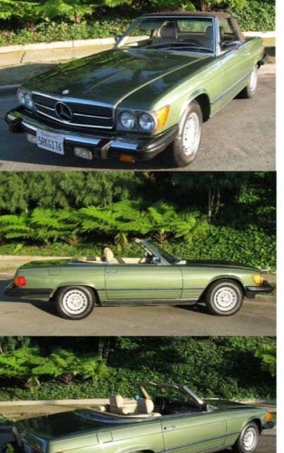 beautiful classic 1983 mercedes 380 sl-class convertible excellent condition