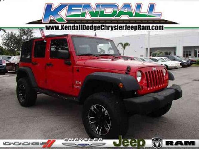 2008 jeep wrangler unlimited x in kendall, fl