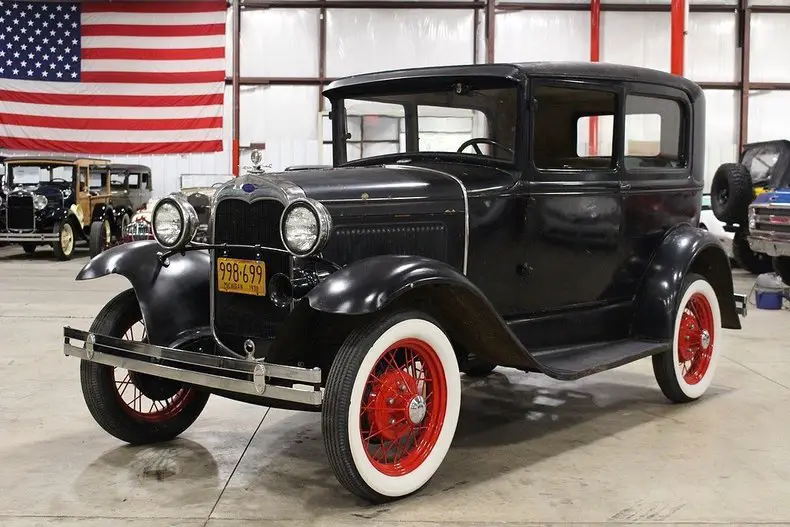 1930 ford model a 85618 miles black coupe 201ci inline 4 manual