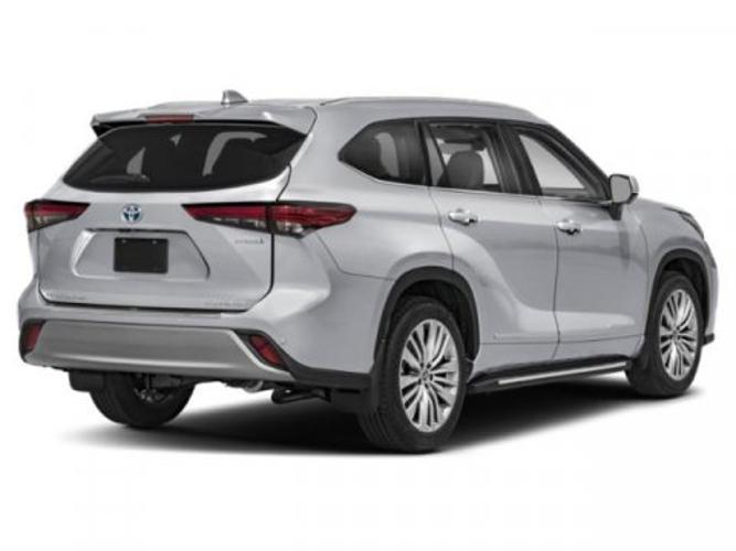 new 2024 toyota highlander hybrid platinum