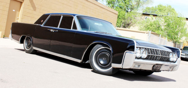 1964 lincoln continental sedan presidential edition daily driver black custom