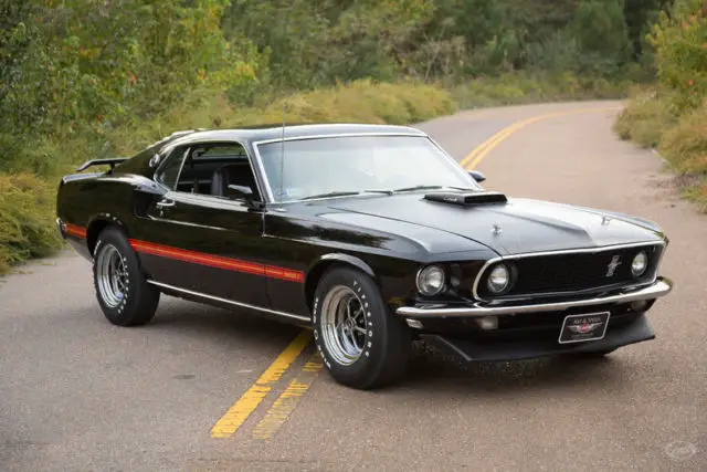 rare drag pack r-code 1969 ford mustang mach 1 428 cj ram air