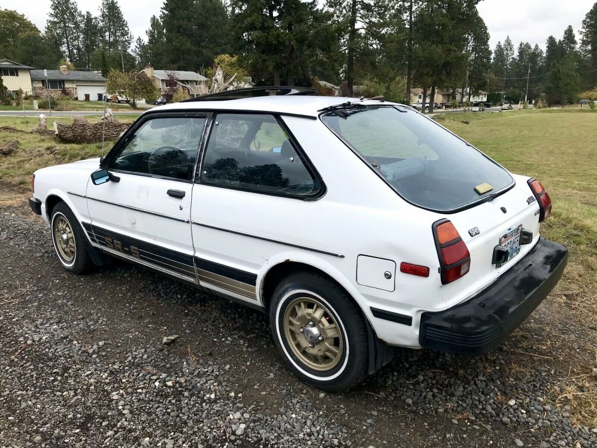 1981 toyota tercel hatchback white fwd manual sr5