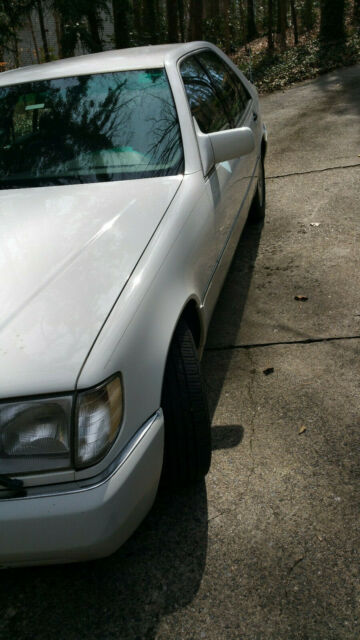 1994 mercedes s320 (w140) (rare) white