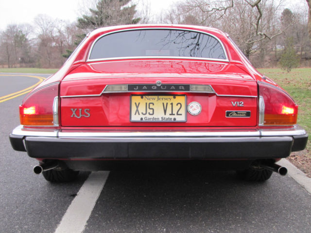 jaguar xjs coupe 1991, red classic collection edition