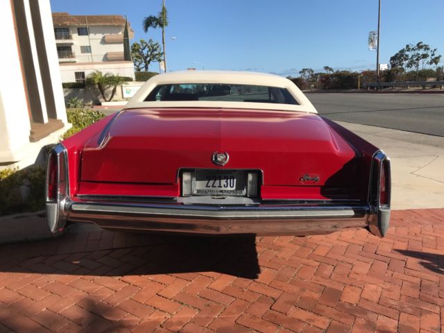 1978 cadillac eldorado coupe biarritz . 22k miles! no reserve!