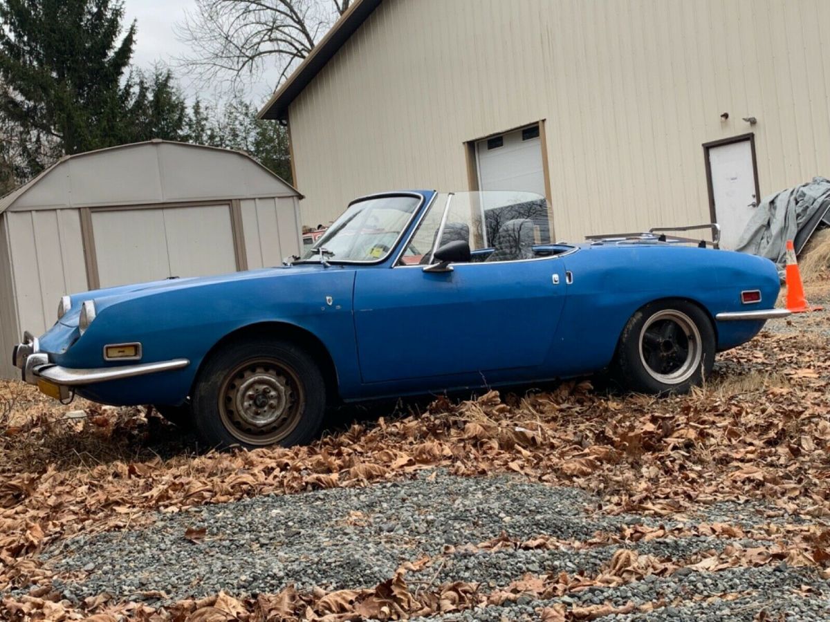 1972 fiat 850 spider convertible complete car project or for parts no reserve