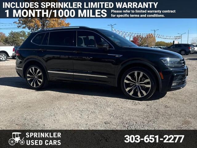 2021 volkswagen tiguan 2.0t sel r-line 4motion