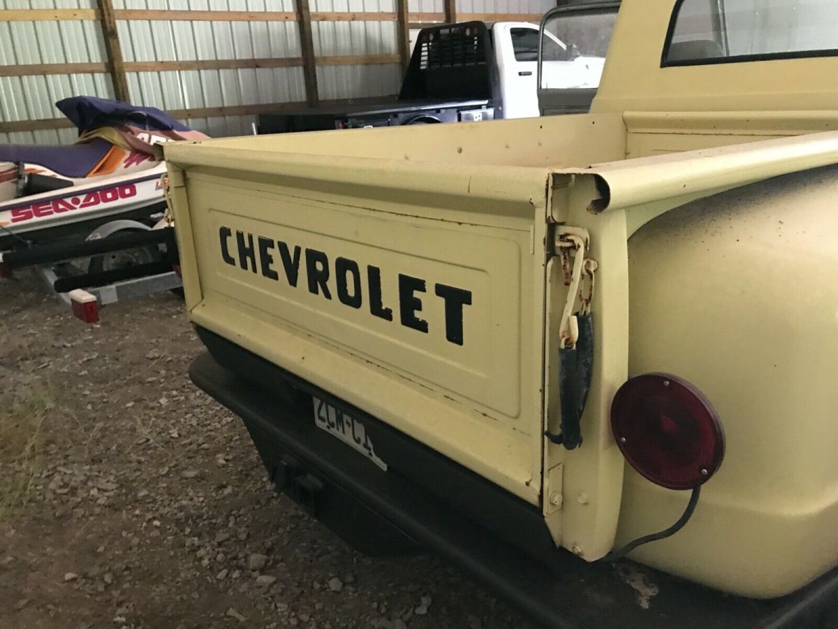 1968 chevrolet c-10 custom pick up truck chevy 327 c10 stepside
