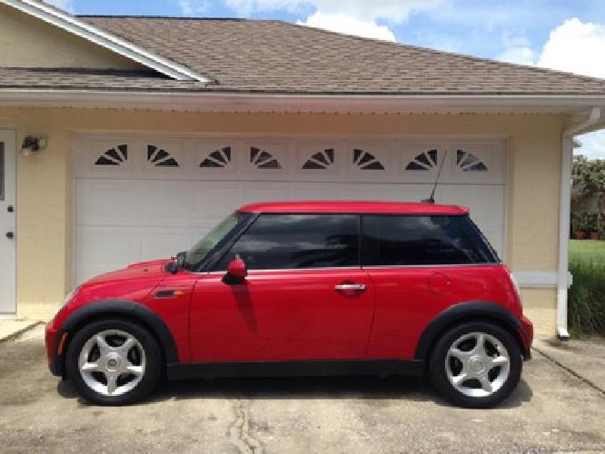 2005 amazing red mini cooper for sale in orlando, fl