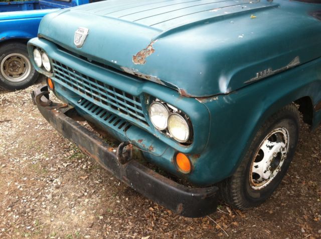 1958 ford truck f35 f350 runs drives 57k miles tiny house base