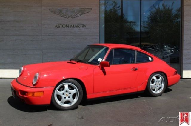 1989 porsche 911 c4 coupe, 3.6l h6 24v, manual, air cooled classic