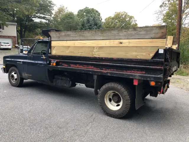 1987 chevy c30 dump truck collector classic 73k 350 v8 fuel injected 4 speed ny