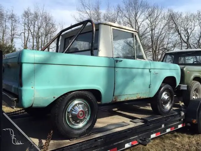 1968 ford bronco u14 half cab original uncut fenders project from colorado