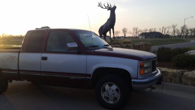 1994 gmc sle sierra c/k 1500 4x4 pickup