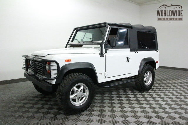 1994 land rover defender 90 51k original miles. restored. collector!