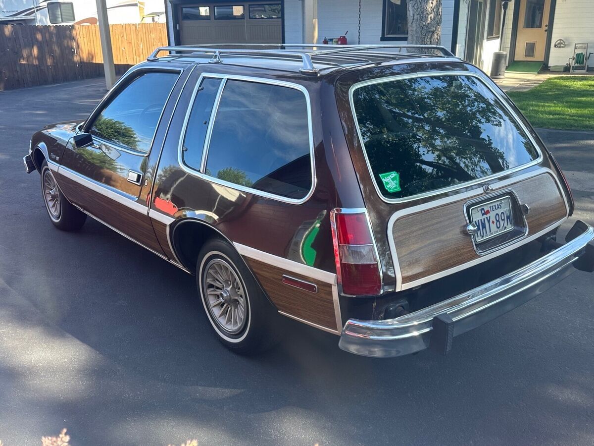 1980 amc pacer 4.2 wagon dl wagon brown rwd automatic dl