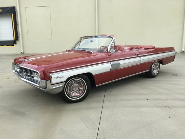 1962 oldsmobile starfire convertible highly restored 394/345hp leather gorgeous