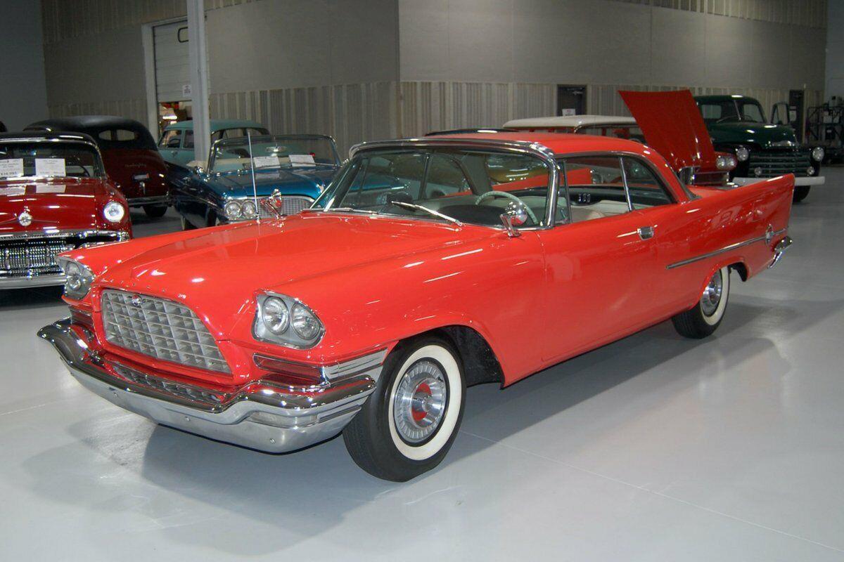 1957 chrysler 300 series 300c gauguin red hardtop 392 hemi v8
