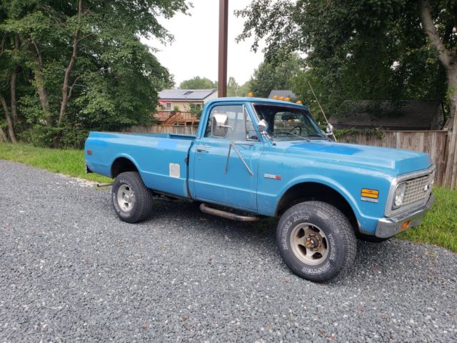 1972 chevrolet chevy k20 4x4 custom camper