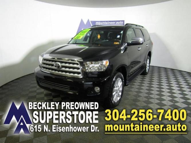 2016 toyota sequoia platinum 4x4 platinum 4dr suv ffv for sale in beckley, west virginia