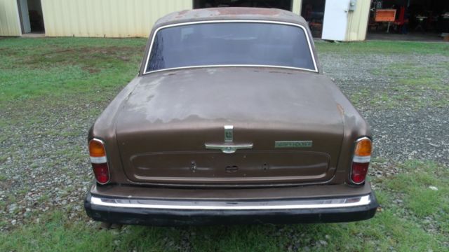 1978 rolls royce silver shadow restoration or parts car
