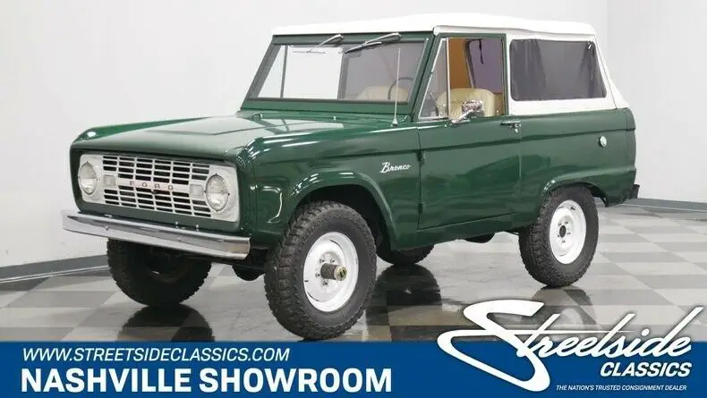 vintage suv early classic bronco four by four 4x4