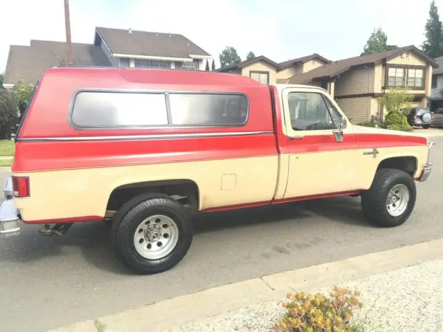1985 chevrolet scottsdale 3/4 ton k20 original v8 350 4wd 4x4 a/c silverado ca