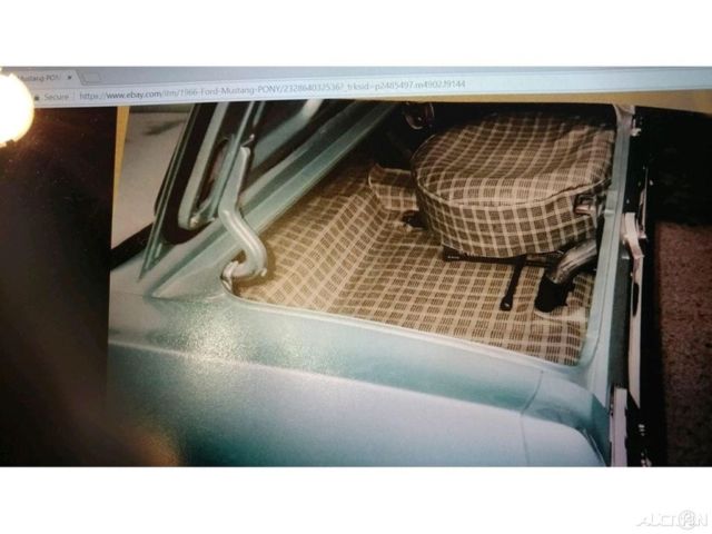 1966 ford mustang automatic rwd convertible, straight 6 engine, paint like new