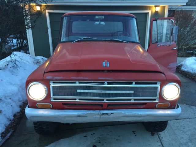 1968 international 1200 pickup 3/4 ton 4x4. nice solid truck! 4 wheel drive