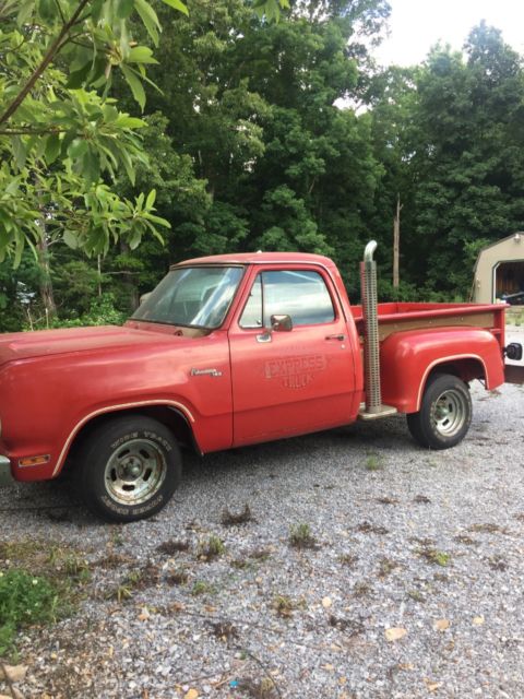 extremely rare 1978 dodge lil red express