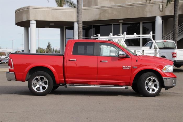used 2016 ram 1500 4x4 crew cab laramie merced, ca 95340 for sale in merced, california