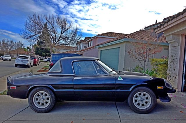 1976 alfa romeo spider veloce, hardtop & accessories. italian muscle, no reserve