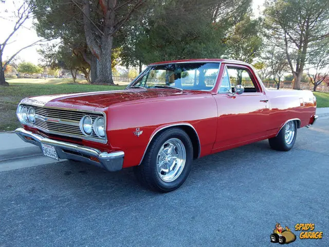 1965 chevy el camino 454 tk600 5-speed 10 bolt posi-traction ps ac pb disc