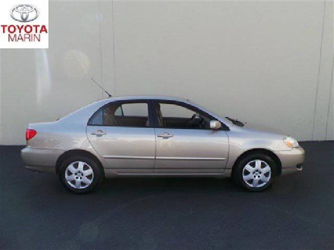2005 toyota corolla le in san rafael, ca