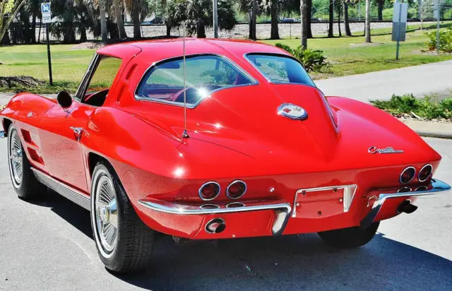 outstanding rare example 1963 chevrolet corvette split window 4 speed 327 v-8