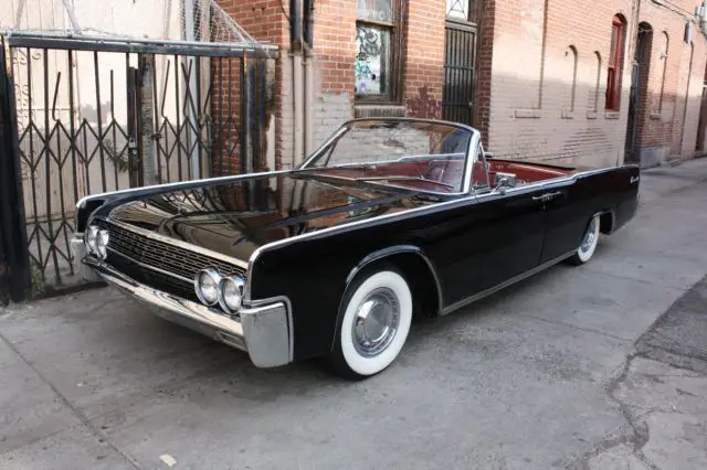 1962 lincoln continental convertible low factory miles, similar to 61 63 64 1965