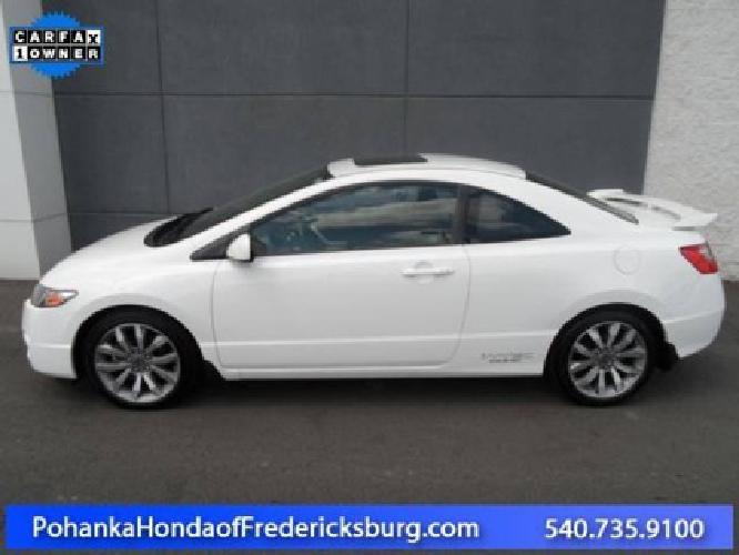 2010 honda civic cpe si in fredericksburg, va