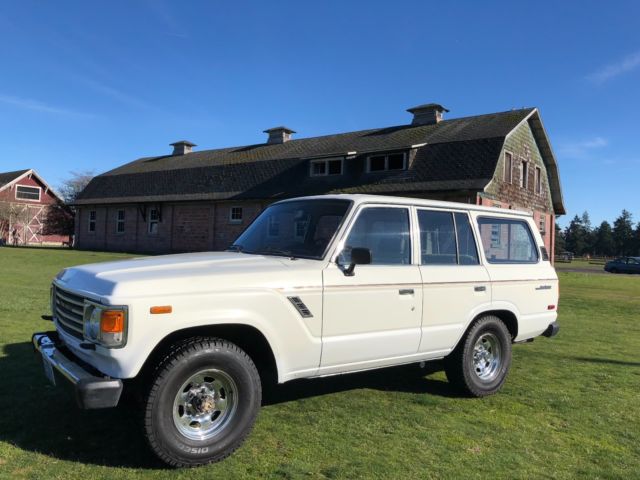 1984 toyota land cruiser fj60 2f 4x4 low miles worldwide no reserve rust free