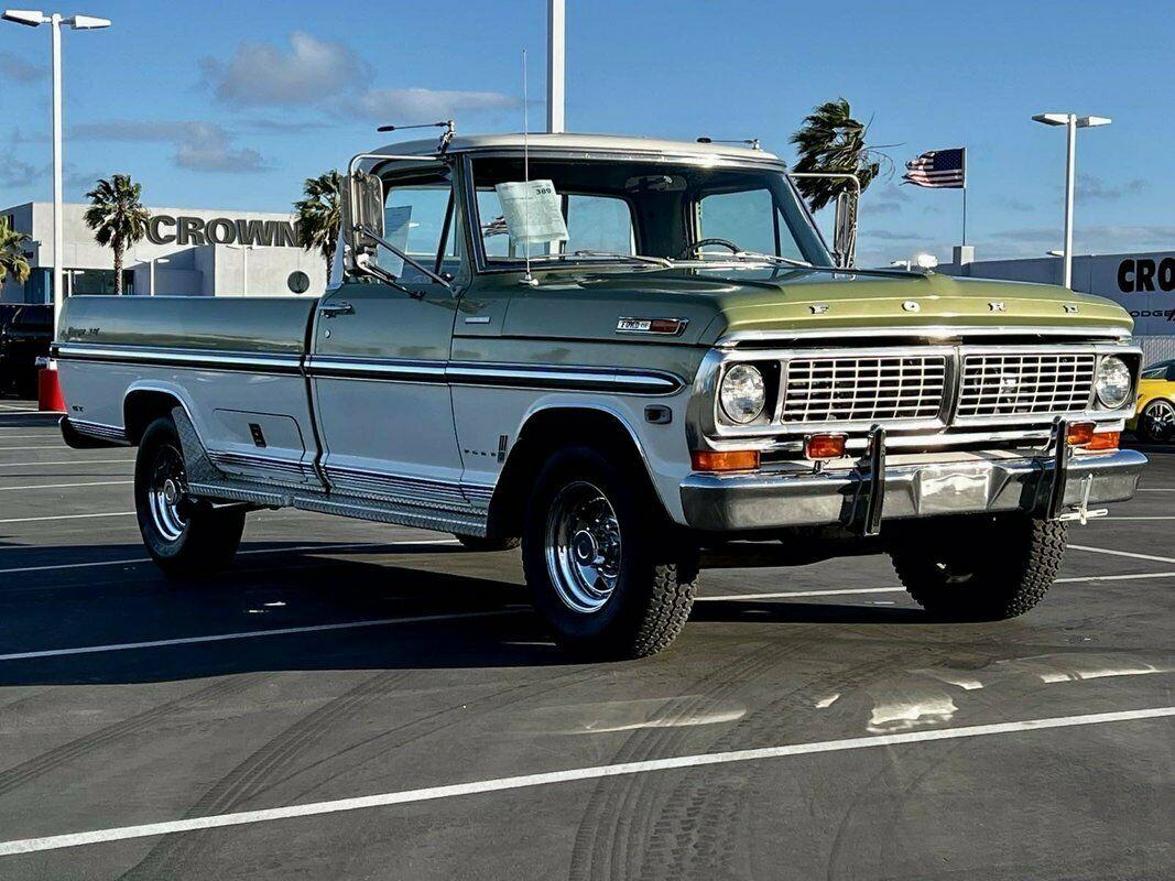 1969 ford f-250 ranger xlt pick up v-8 automatic