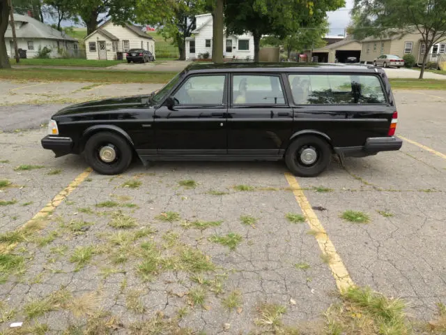 1992 volvo 240 wagon black low miles