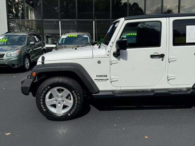 2016 jeep wrangler unlimited sport
