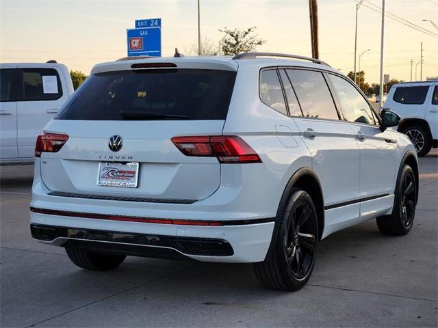 2023 volkswagen tiguan 2.0t se r-line black