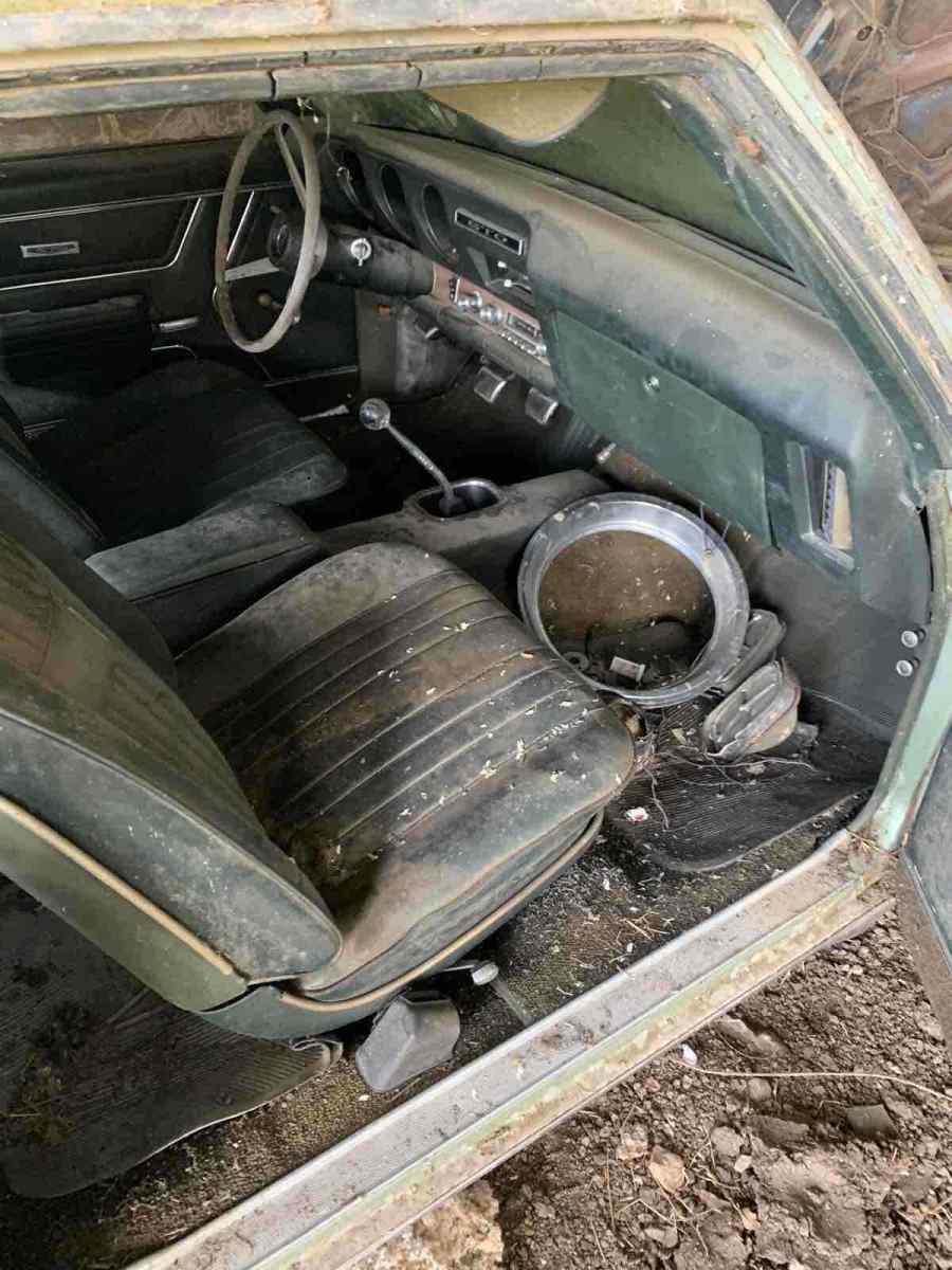 1969 pontiac gto sportscar green rwd manual