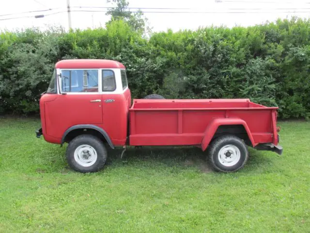 rare 1962 jeep fc-170 forward control 4x4 truck 77k miles orig bed runs good