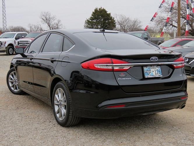 used 2017 ford fusion se perry, ok 73077 for sale in perry, oklahoma