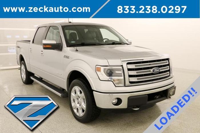 2013 ford f-150 lariat 4x4 lariat 4dr supercrew styleside 5.5 ft. sb for sale in leavenworth, kansas